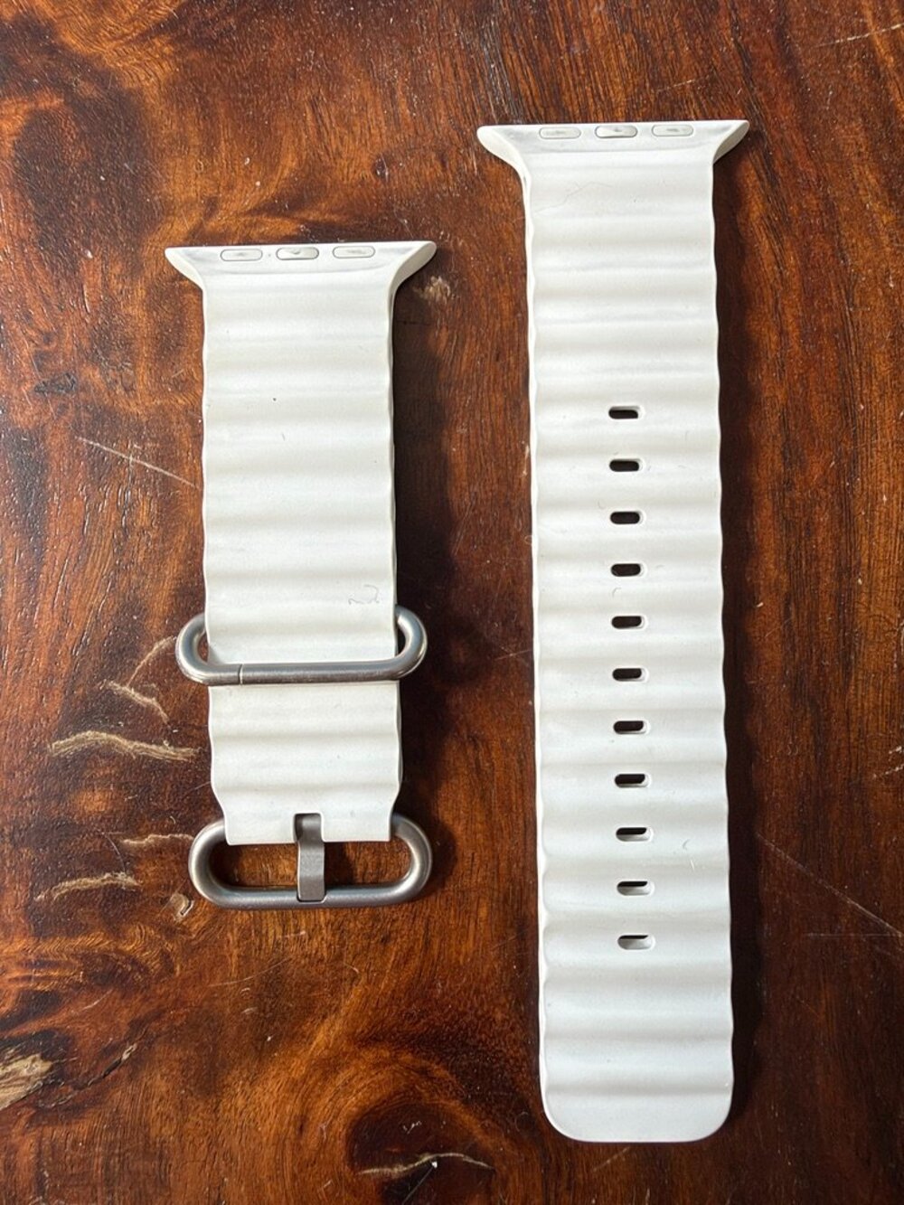 Apple Watch Ultra Ocean Band White